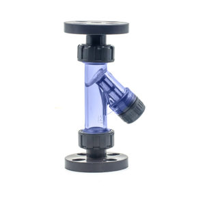 UPVC CLEAR Y STRAINER VALVE